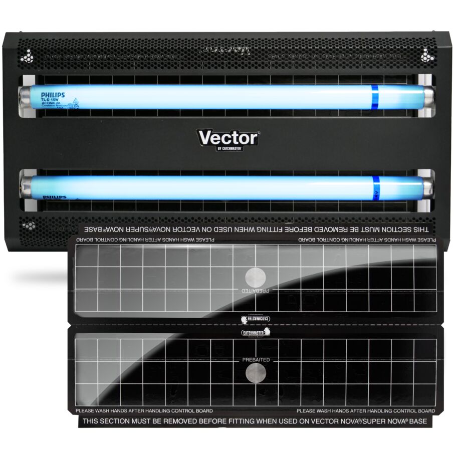 CX Vector 30 UV Light Fly Trap in Black
