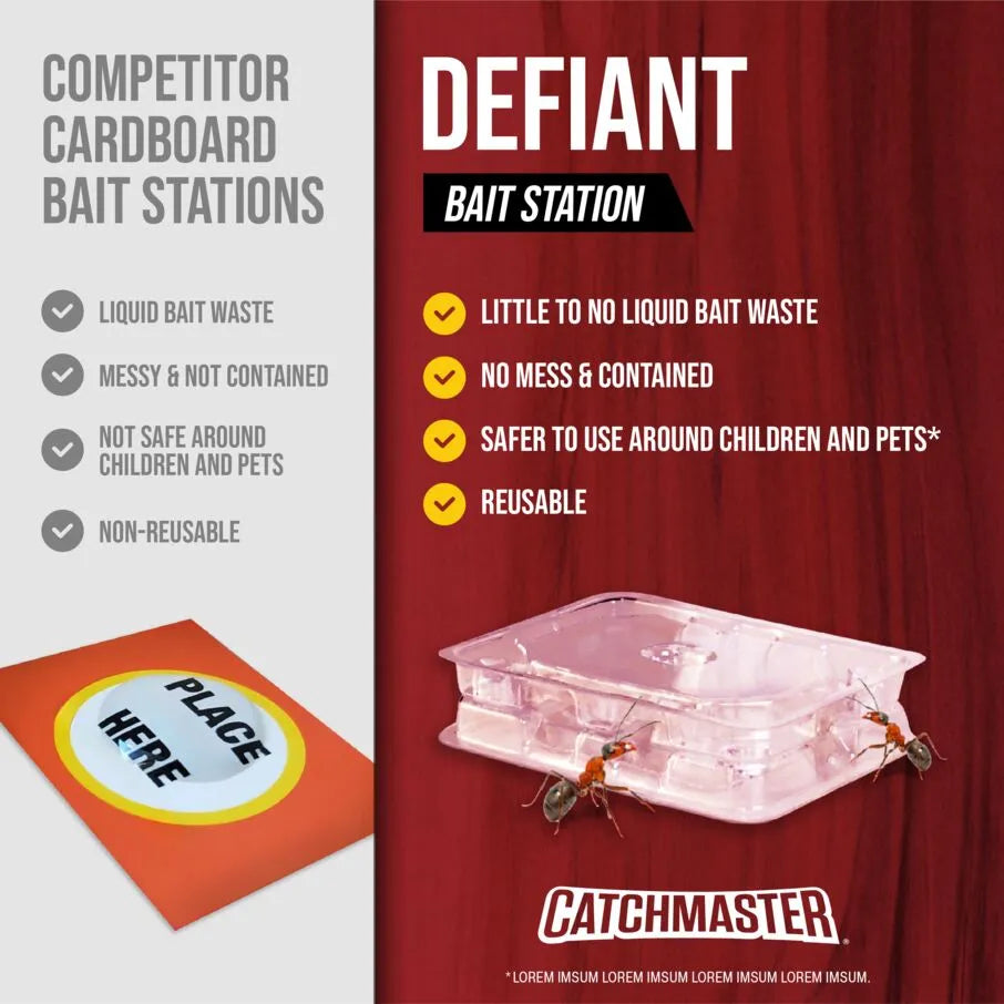 CatchmasterGRO DEFIANT™ Ant Bait Station Refills