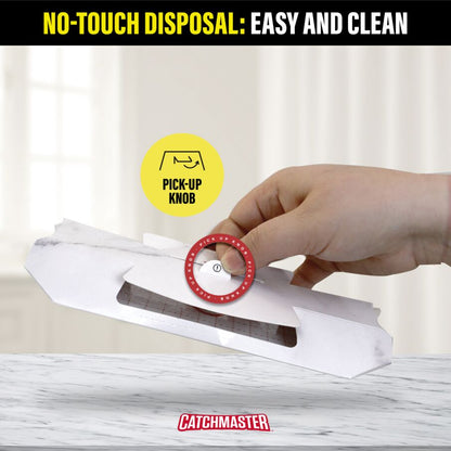 CX Cockroach Trap with Powerful Food-Based Bait – Glue Traps (10-Pk)