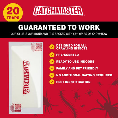 CX XL Giant Centipede, Cockroach & Cricket Insect Glue Traps