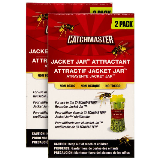 CatchmasterGRO Yellow Jacket Hornet Bee & Wasp Jar Trap Attractant Refills