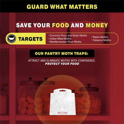 Cx Premium Pantry Moth Traps with Patented XL - Marble