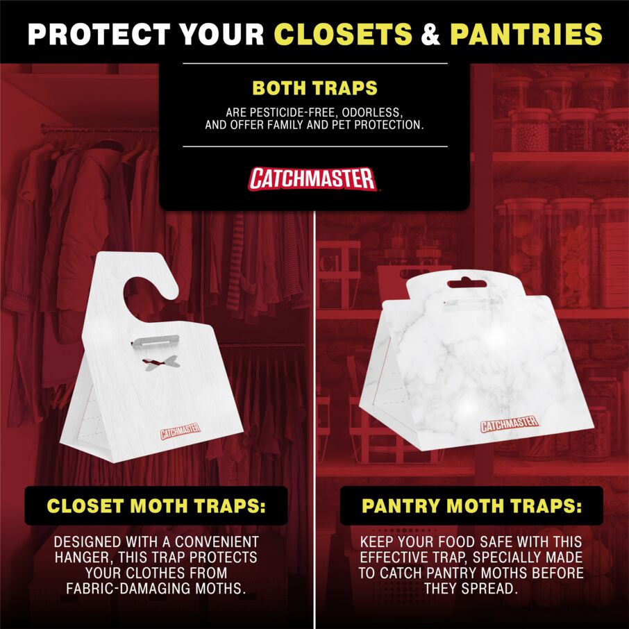 Cx Premium Pantry Moth Traps with Patented XL - Marble