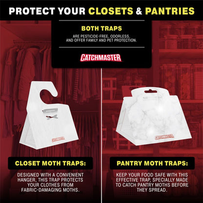 Cx Premium Pantry Moth Traps with Patented XL - Marble