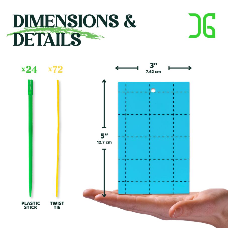 Blue Sticky Card Pest Monitors