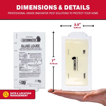 CatchmasterGRO Mouse & Insect Glue Board Traps