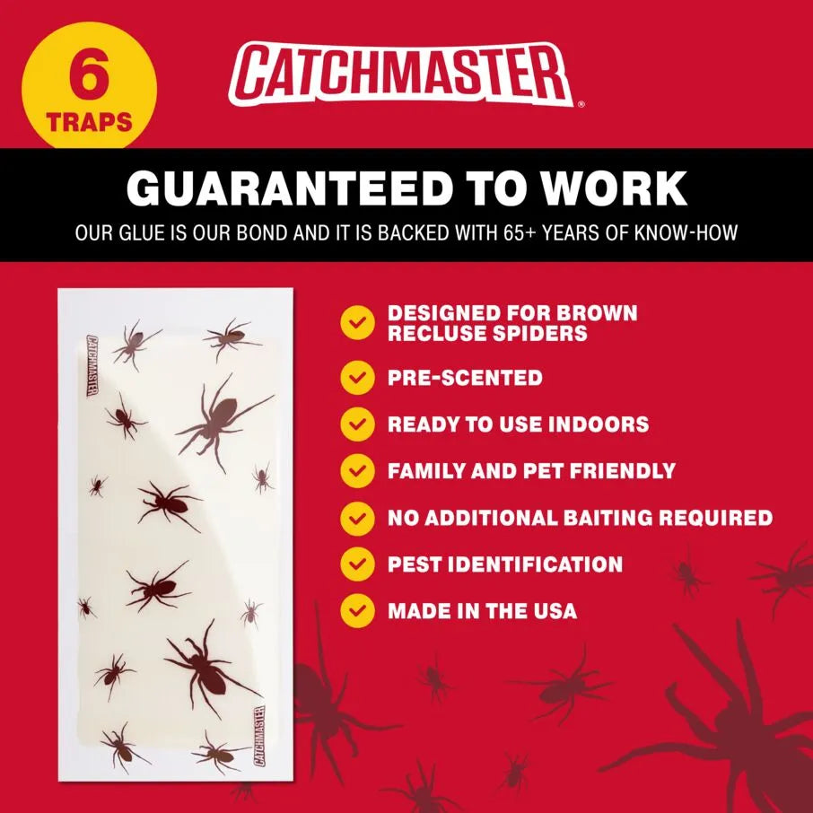 CatchmasterGRO Brown Recluse Spider Glue Board Traps