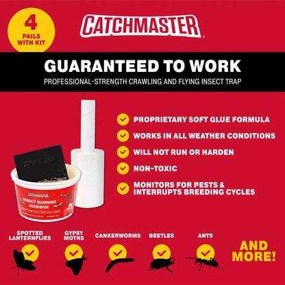 CatchmasterGRO Tree Banding DIY Insect Adhesive Barrier Full Kit