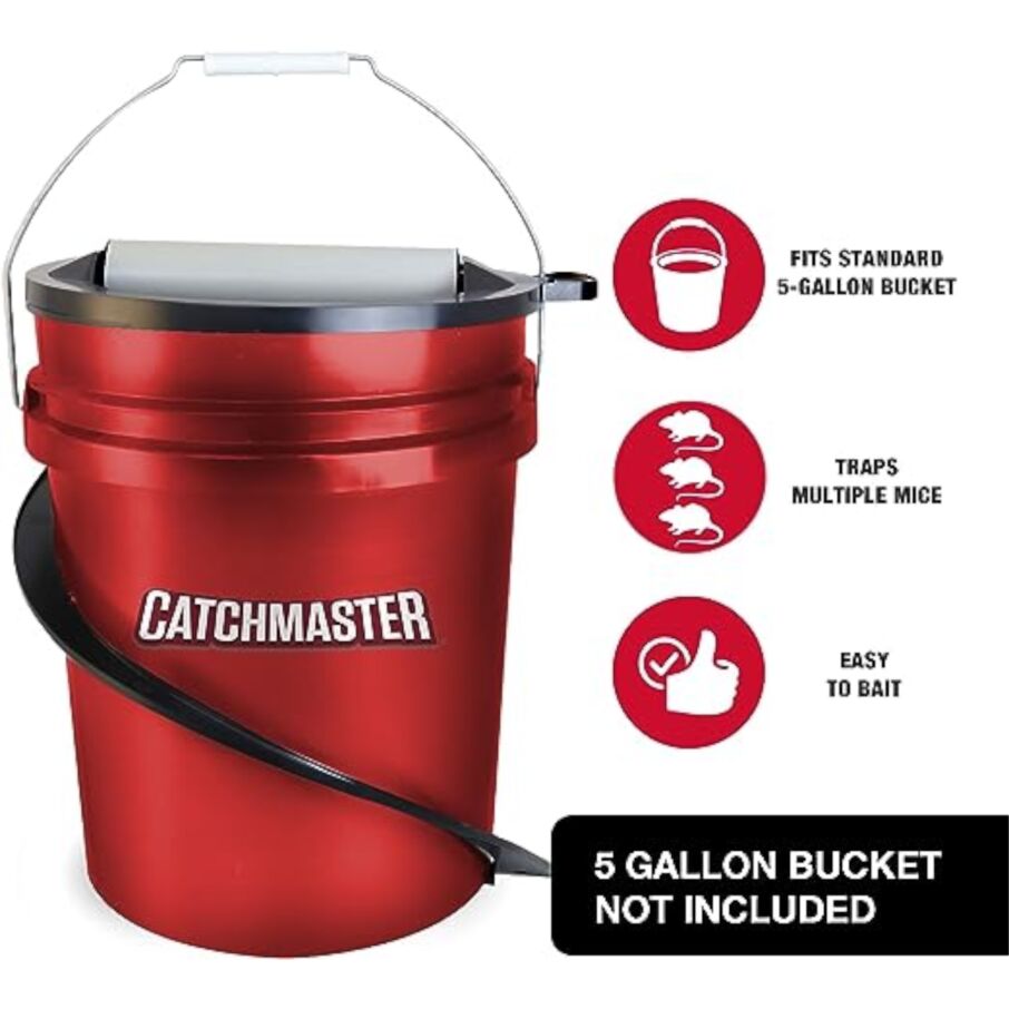 Spiral Mouse Trap for 5-Gallon Bucket (Bucket Not Included)